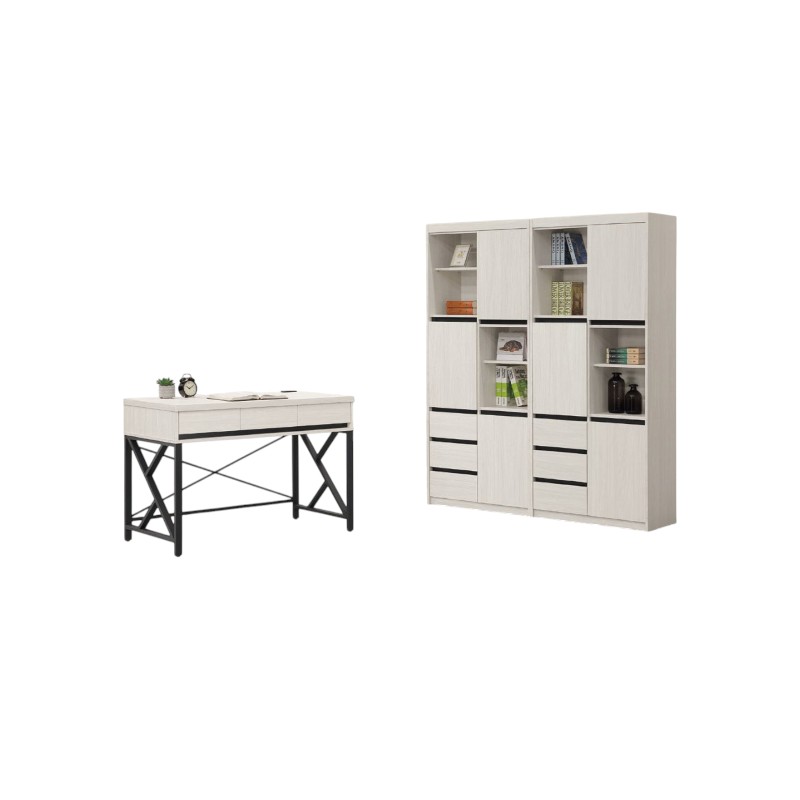 2025 煙波白榆木書桌櫃組 p926